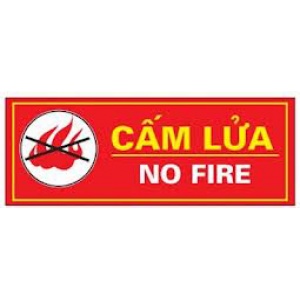 Bảng cấm lửa