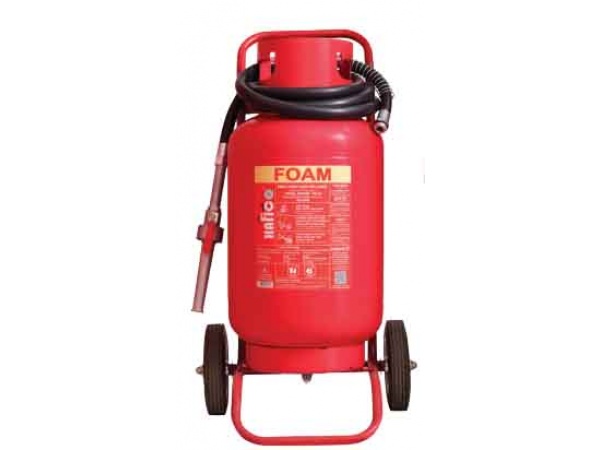 Bình chữa cháy foam AFFF 25L có xe đẩy HAFICO