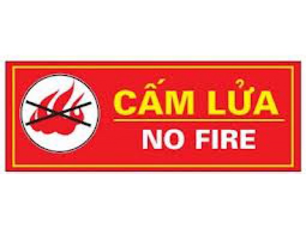 Bảng cấm lửa